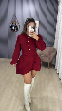 Vestido macaquinho Denise - comprar online