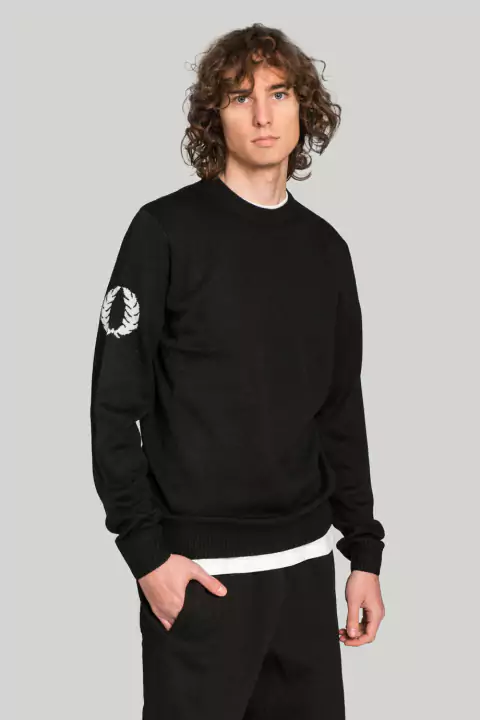Jumper Sleeve Laurel Fred Perry® Tejido Negro