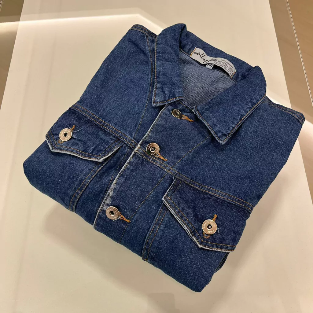 1597- JAQUETA JEANS - TAMANHO GG