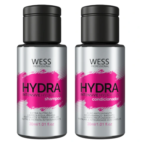 Wess Kit Hydra Shampoo e Condicionador - 30ml