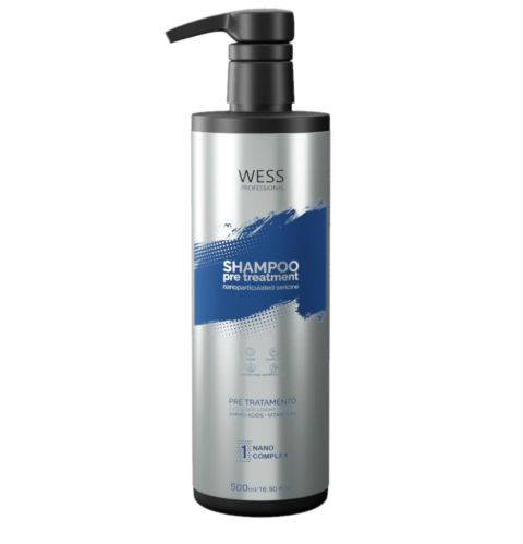 Wess Nano Selagem Shampoo Pré Tratamento - 1 - 500ml