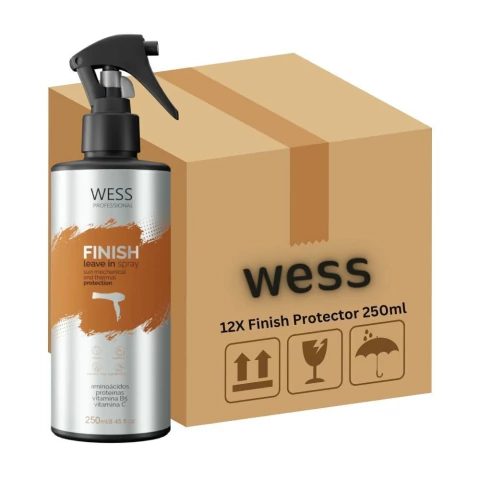 Wess Finish Protector Leave in - 250ml - (12un)