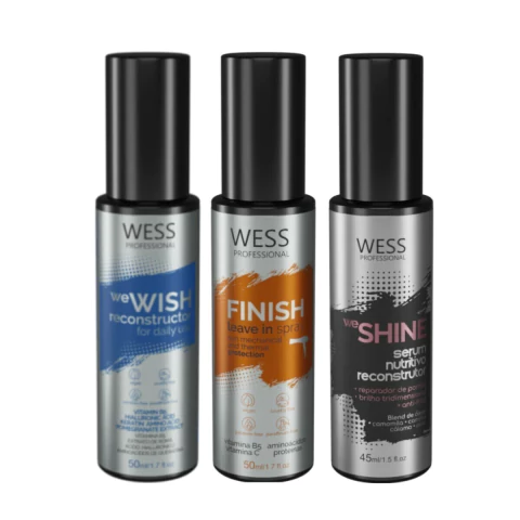 Wess Trio de Tratamento e Proteção - Travel