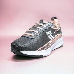 ZAPATILLAS DEPORTIVAS DE DAMA ART. 31 GRIS/CORAL - comprar online