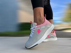ZAPATILLAS MUJER RESISTENTES BLANCO/FUCSIA Art. 22