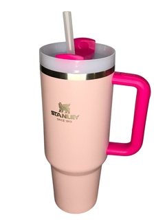 Vaso quencher térmico de acero con manija y sorbete 1.2 LT - tienda online