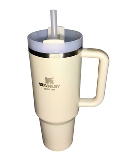 Vaso quencher térmico de acero con manija y sorbete 1.2 LT - comprar online