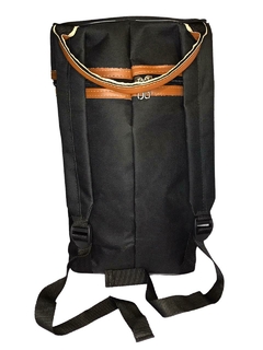 mochila matera epecuen de cordura con detalles en ecocuero - tienda online