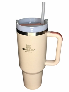 Vaso quencher térmico de acero con manija y sorbete 1.2 LT - tienda online