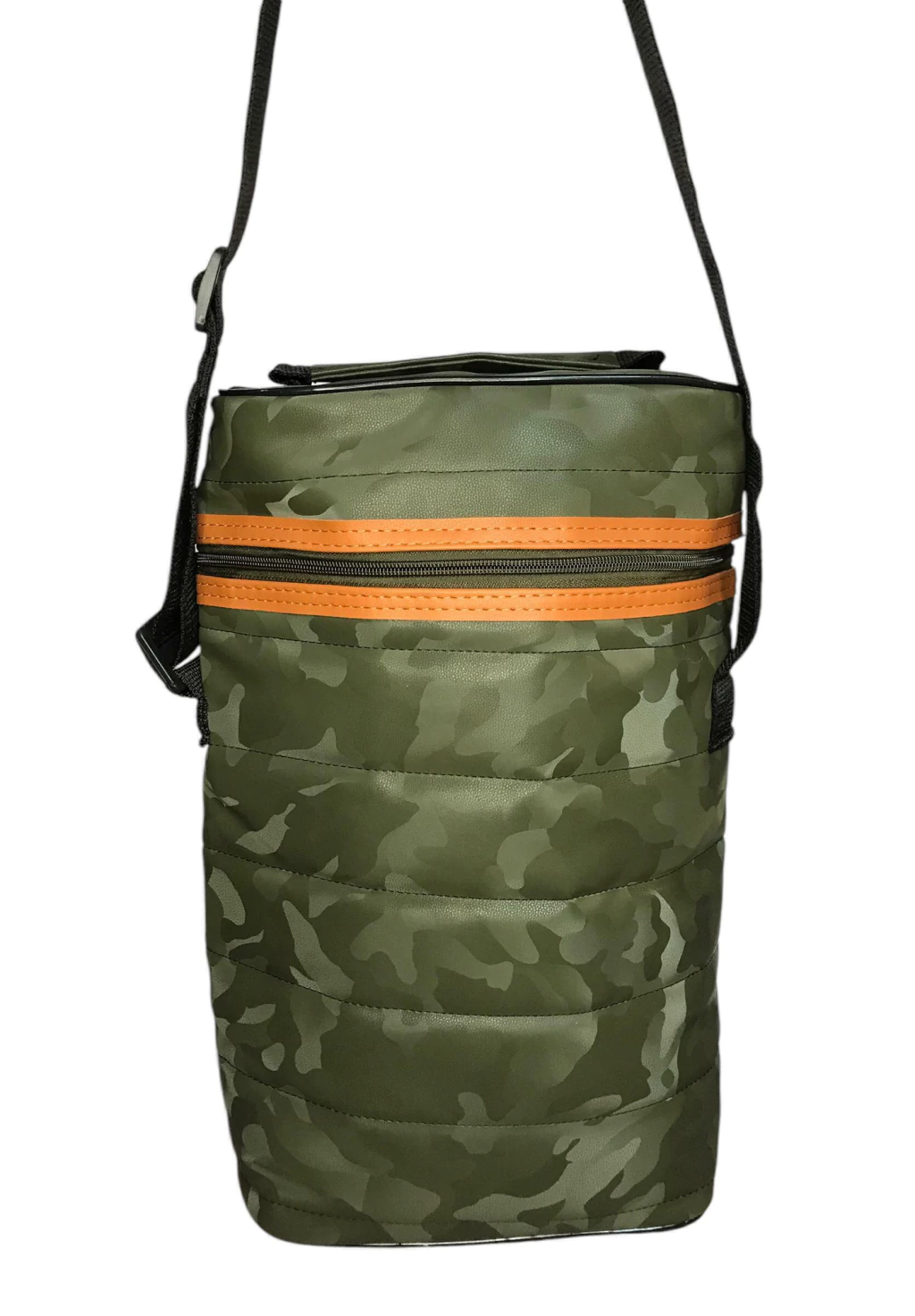 Bolso morral matero soft camuflado con correa ajustable