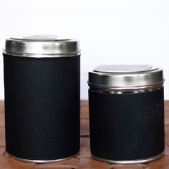 Latas Forradas Ecocuero X2 Con Dosificador Yerbera Azucarera en internet