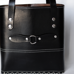 Cartera Matera De Cuero 100% Con Remaches Termera Premium - tienda online