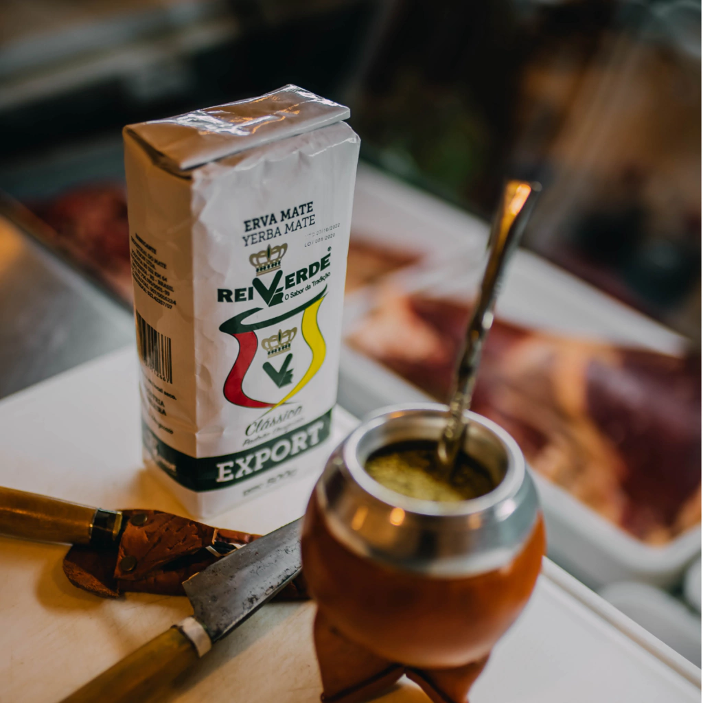 Yerba mate tipo Uruguaya Rei Verde Industria Brasilera SaborClásica x1KG