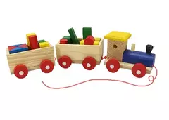TRENCITO DE MADERA - Mamá Creativa