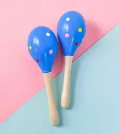 MARACA DE MADERA GRANDE - Mamá Creativa