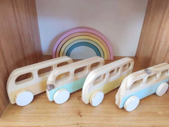 VEHÍCULOS DE MADERA: Van - Mamá Creativa