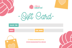 TARJETA DE REGALO - VOUCHER PARA PERSONALIZAR ❤️ - comprar online