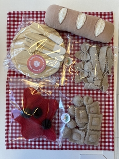 SET DE COCINA N°3: PLATITO CON CUBIERTOS - comprar online