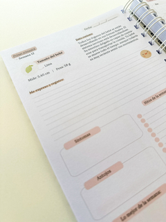AGENDA DE EMBARAZO ¡SÚPER COMPLETA!