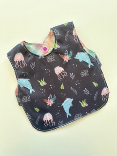BABEROS DE TELA IMPERMEABLES - REVERSIBLES! (Muchos diseños para elegir) - tienda online
