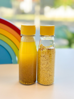BOTELLITA SENSORIAL SONORA - MONTESSORI - Mamá Creativa