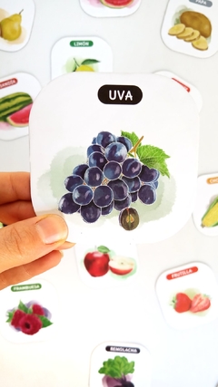 Imagen de MEMOTEST PREMIUM MONTESSORI: FRUTAS Y VERDURAS