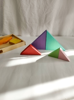 ROMPECABEZA MATEMÁTICO TANGRAM (tamaño grande) - tienda online