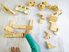 VEHÍCULOS DE MADERA: Autito - comprar online