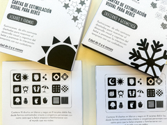 CARTAS DE ESTIMULACIÓN VISUAL MONTESSORI PARA BEBÉS - tienda online