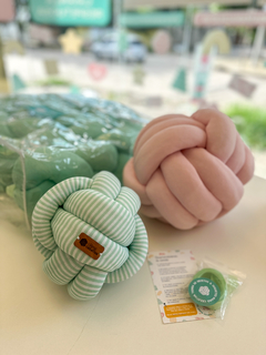 ¡COMBO COMPLETO! CHICHONERA + ALMOHADÓN NUDO + PELOTITA NUDO (COLORES A ELECCIÓN) - tienda online