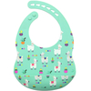 BABERO DE SILICONA CON ESTAMPAS: LLAMAS