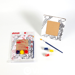 KIT CONSTRUIR Y DECORAR: PORTARETRATO
