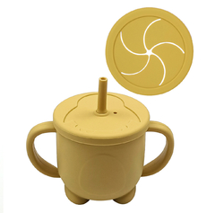 ¡COMENZAMOS A COMER! BABERO + PLATO TRIPLE CON SOPAPA ANTIDESLIZANTE + CUBIERTOS & VASO (COLOR A ELECCIÓN) - comprar online