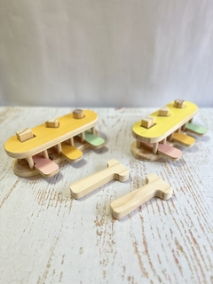 JUEGO PARA PEQUES: "BANQUITO DE DESCARGA SALTARÍN" - Mamá Creativa