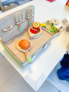 CAJONCITO CON FRUTAS INMANTADAS ¡COMIDITAS PARA JUGAR!