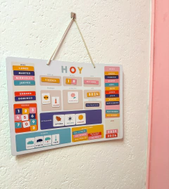 CALENDARIO DIDÁCTICO MAGNÉTICO