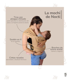 Imagen de MOCHILA ERGONÓMICA ¡SUPER PRÁCTICA & CÓMODA! (desde los 5/6 meses en adelante)