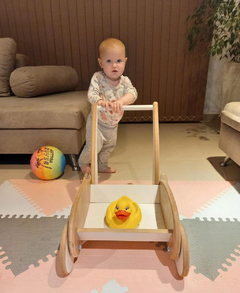 Imagen de PRE-VENTA | CARRITO CAMINADOR MONTESSORI + 40 BLOQUES