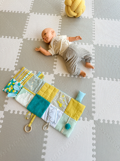PANEL “CAMINITO” SENSORIALES PARA BEBÉS - Mamá Creativa