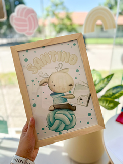 CUADRITO MAMÁ CREATIVAⓇ (PERSONALIZADO CON EL NOMBRE DE TÚ PEQUE)