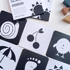 CARTAS DE ESTIMULACIÓN VISUAL MONTESSORI PARA BEBÉS - comprar online