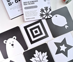 CARTAS DE ESTIMULACIÓN VISUAL MONTESSORI PARA BEBÉS - Mamá Creativa