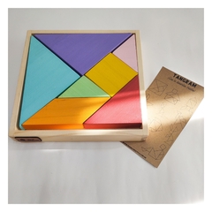 ROMPECABEZA MATEMÁTICO TANGRAM (tamaño grande)