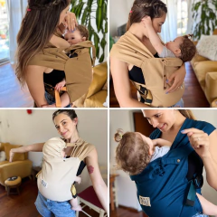 MOCHILA ERGONÓMICA ¡SUPER PRÁCTICA & CÓMODA! (desde los 5/6 meses en adelante) en internet