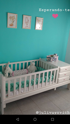 CHICHONERA TRENZADA MONTESSORI: AQUA (VERDE AGUA)