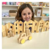 JUEGO PUEBLO: CAJA DE MADERA + 10 VIVIENDAS - comprar online