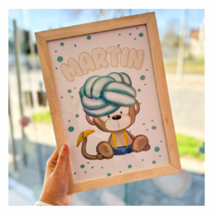 CUADRITO MAMÁ CREATIVAⓇ (PERSONALIZADO CON EL NOMBRE DE TÚ PEQUE)