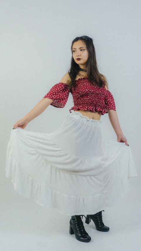 Maxifalda Mystic Blanca - comprar online