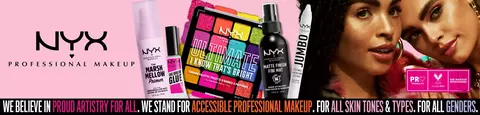 Banner da categoria Nyx Cosmetics