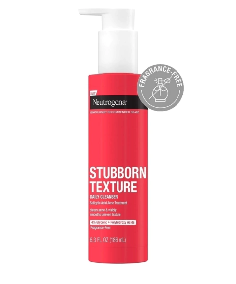 Sabonete Gel Stubborn Texture(TM) Acne Cleanser for Textured Skin Neutrogena 186ml